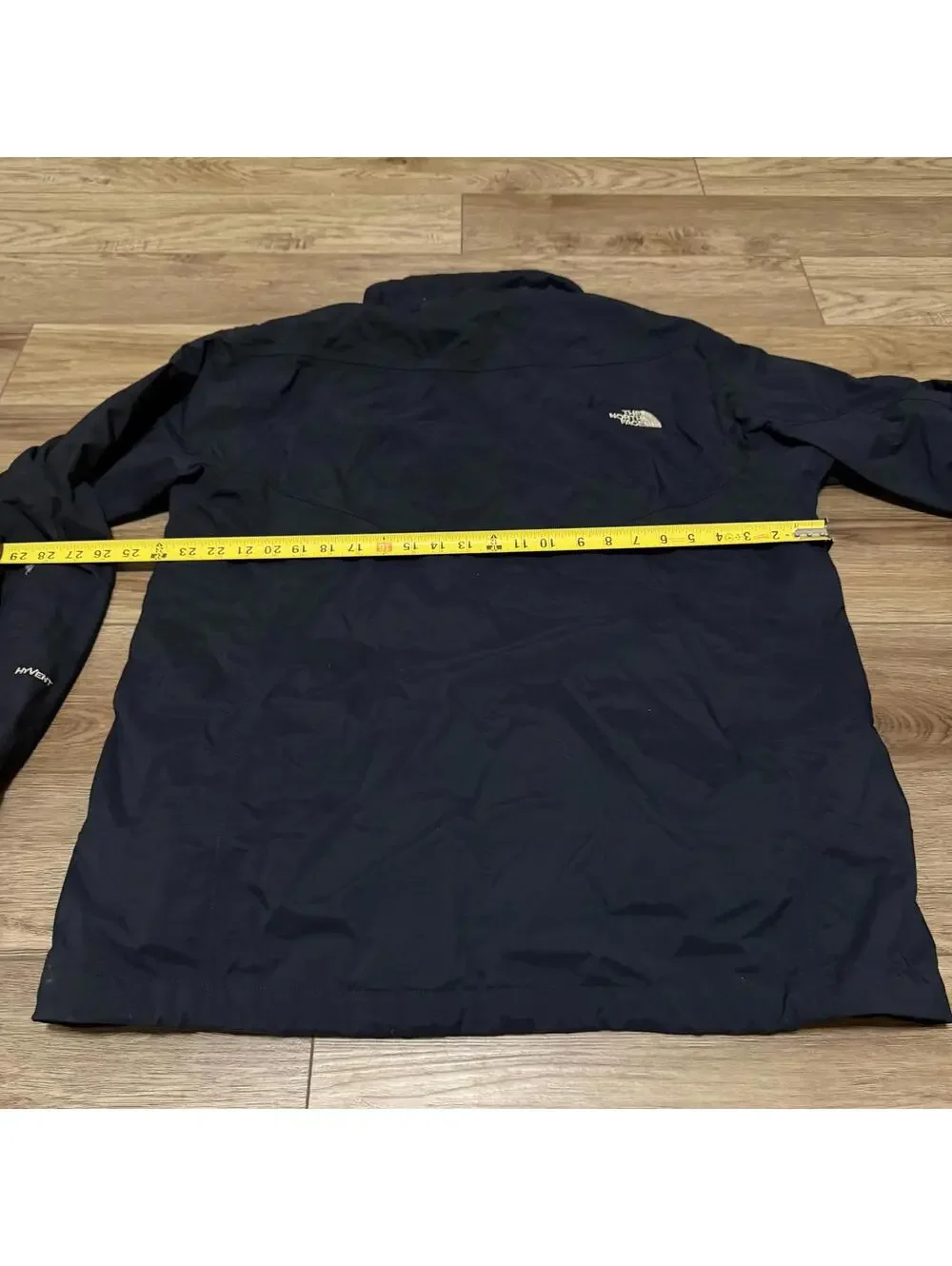 The North Face HyVent RECCO Men's Large Black Ski Jacket